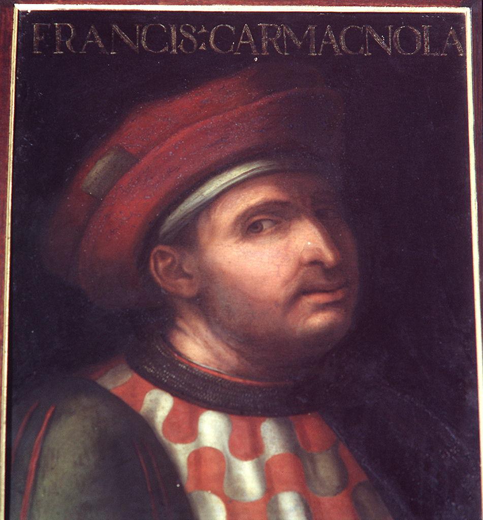 ritratto di Francesco Bussone detto il Carmagnola (dipinto) di Dell'Altissimo Cristofano (sec. XVI)