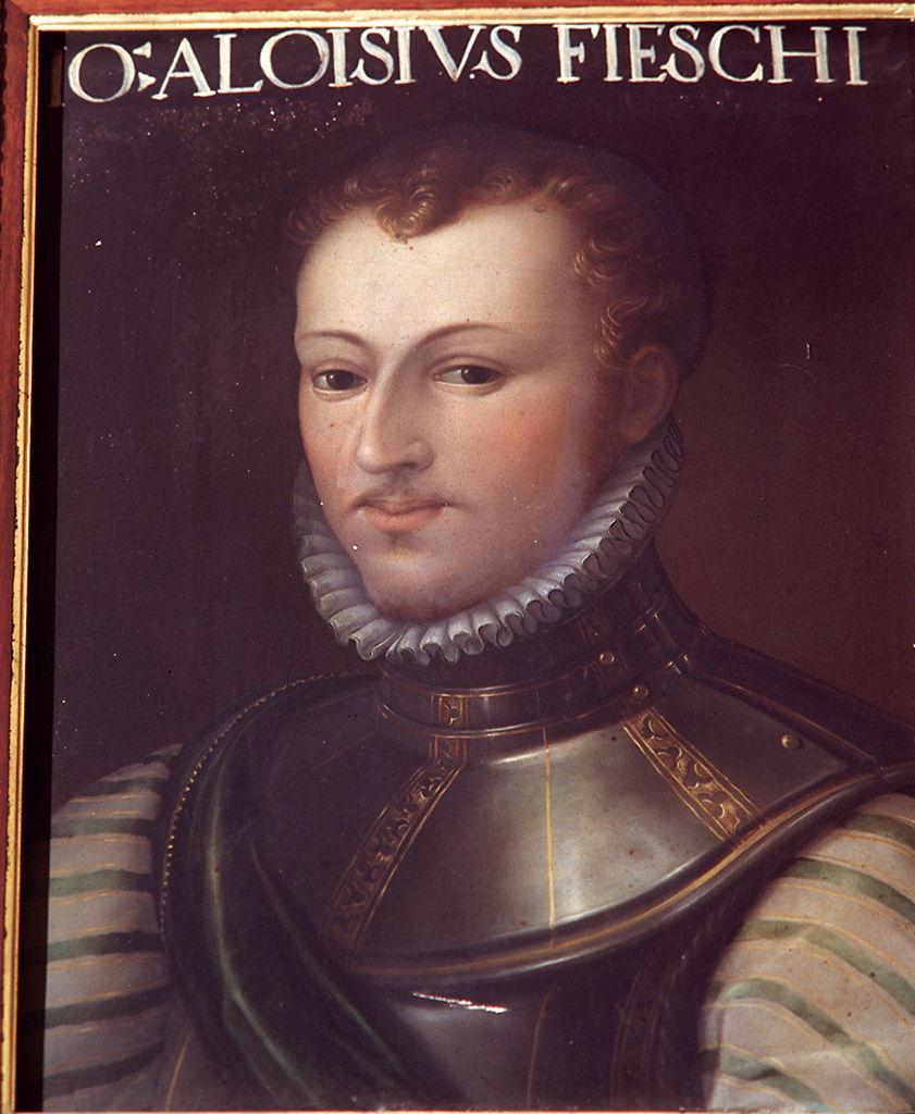 ritratto di Gian Luigi Fieschi (dipinto) di Dell'Altissimo Cristofano (sec. XVI)