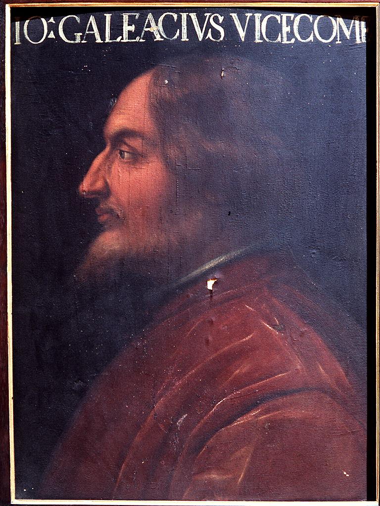 ritratto di Gian Galeazzo Visconti (dipinto) di Dell'Altissimo Cristofano (sec. XVI)