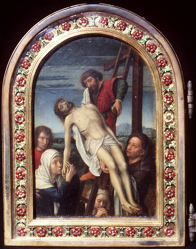deposizione di Cristo dalla croce (dipinto) di David Gérard (sec. XVI)