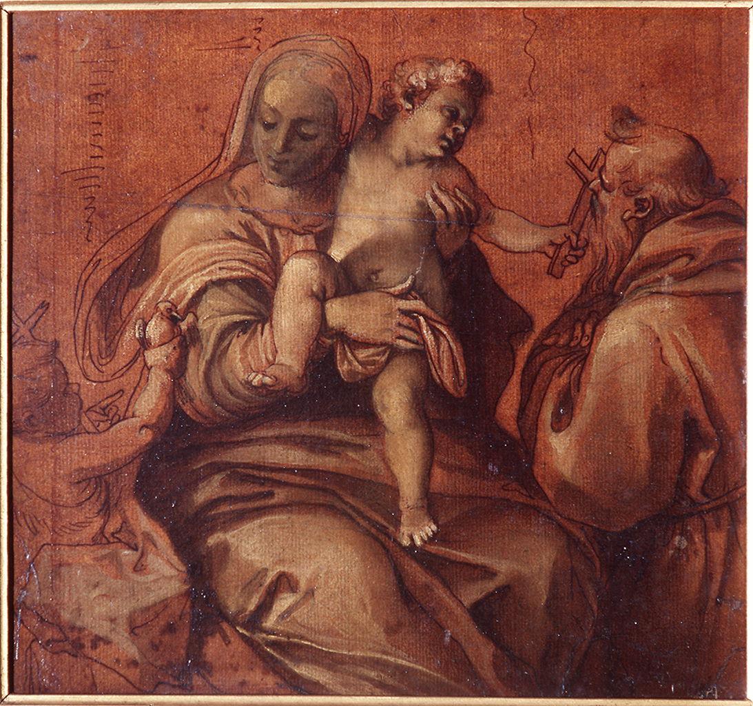 Sacra Famiglia (dipinto) - ambito bolognese (sec. XVII)