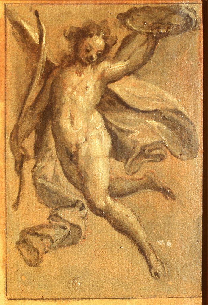 angelo (dipinto) di Roncalli Cristoforo detto Pomarancio (sec. XVII)