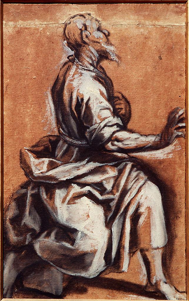 figura maschile (dipinto) di Cardi Ludovico detto Cigoli (fine sec. XVI)
