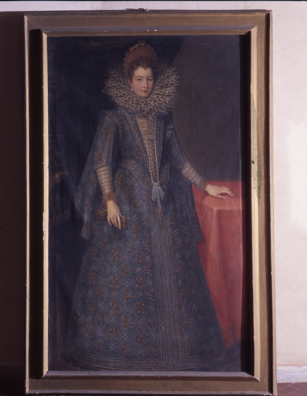 ritratto di donna (dipinto) - ambito Italia settentrionale (fine/inizio secc. XVI/ XVII)