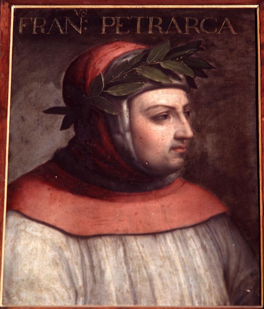 ritratto di Francesco Petrarca (dipinto) di Dell'Altissimo Cristofano (sec. XVI)