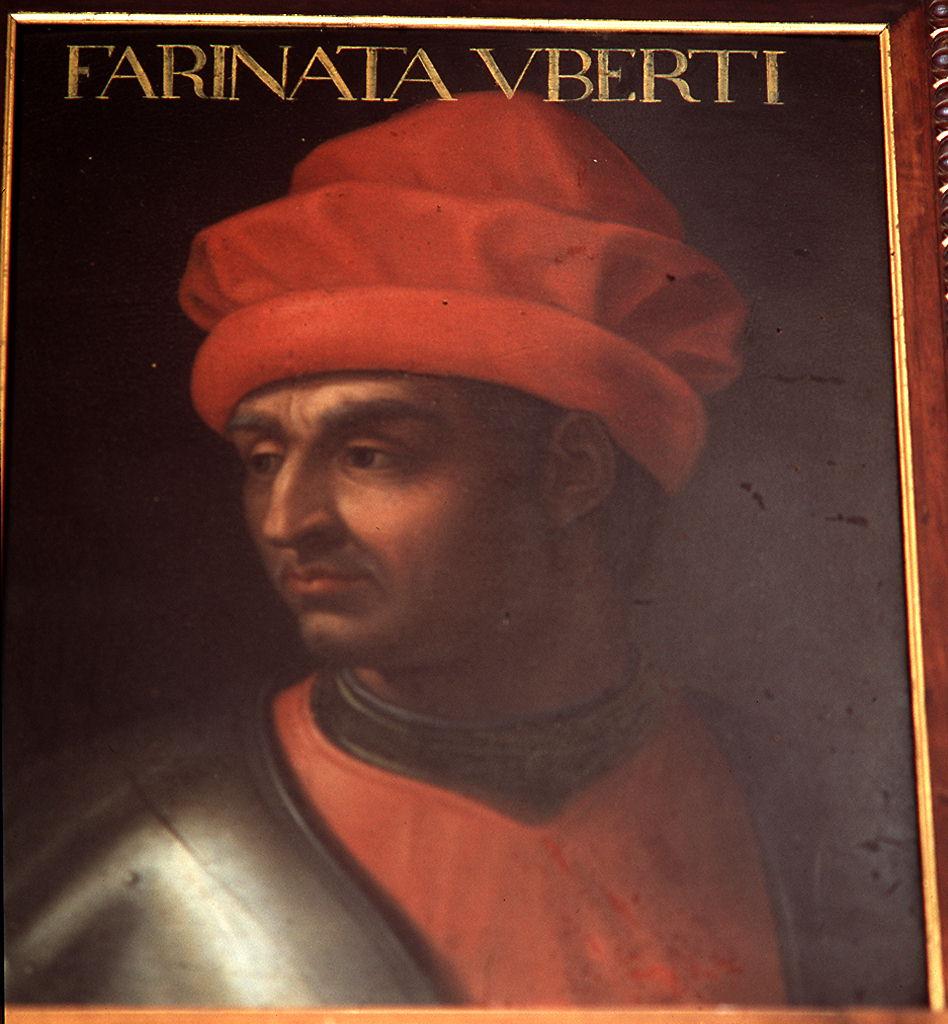 ritratto di Farinata degli Uberti (dipinto) di Dell'Altissimo Cristofano (sec. XVI)