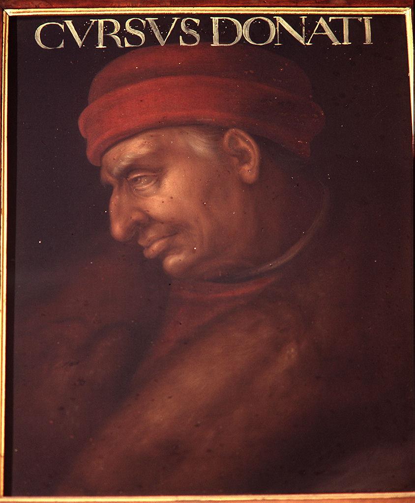 ritratto di Corso Donati (dipinto) di Dell'Altissimo Cristofano (sec. XVI)