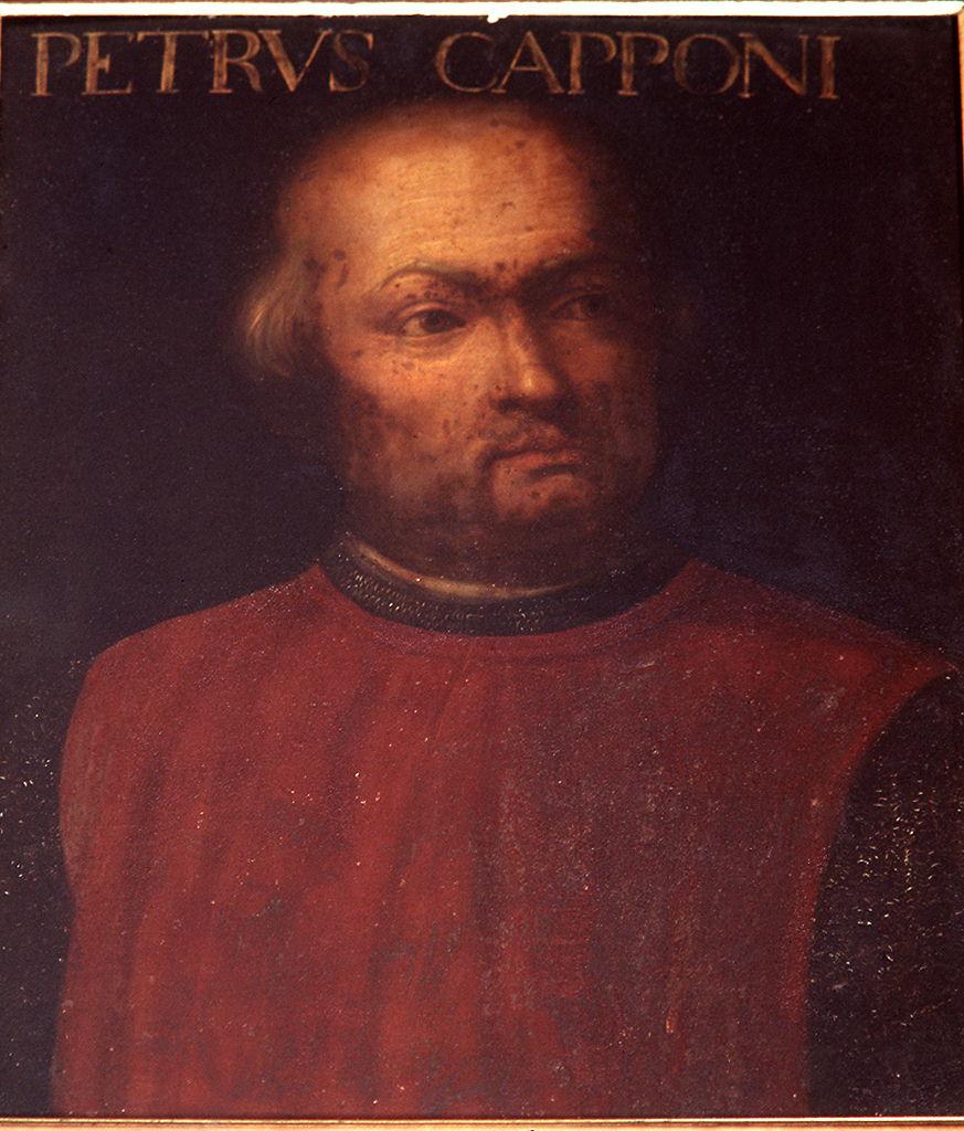 ritratto di Pier Capponi (dipinto) di Dell'Altissimo Cristofano (sec. XVI)