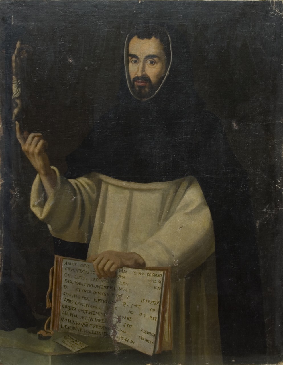 Santo domenicano (dipinto) - ambito italiano (sec. XVII)