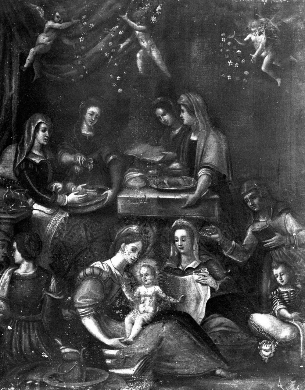 nascita di Santo Giovanni (?) (dipinto) - ambito fiorentino (sec. XVII)