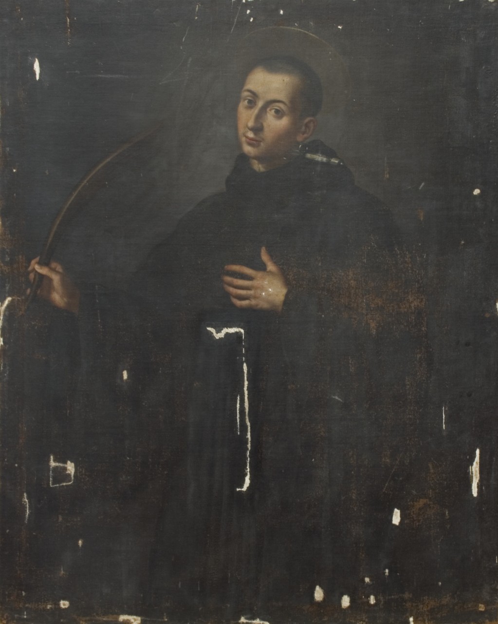 San Pietro martire (dipinto) di Curradi Francesco (attribuito) (sec. XVII)
