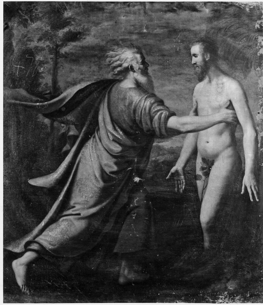 creazione di Adamo (dipinto) - ambito fiorentino (prima metà sec. XVII)