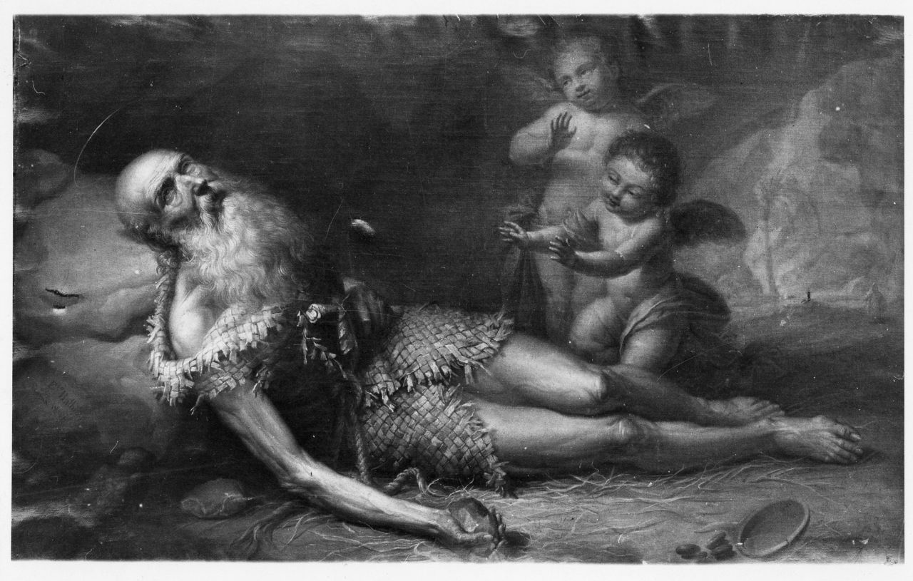 estasi di Santo Girolamo (dipinto) di Balbi Filippo (sec. XIX)