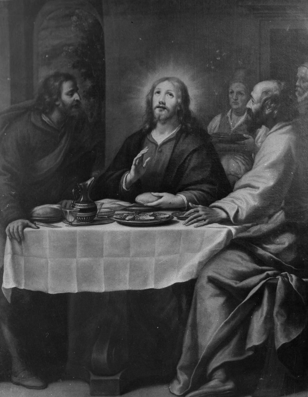ultima cena (dipinto) di Rosselli Matteo (attribuito) (sec. XVII)