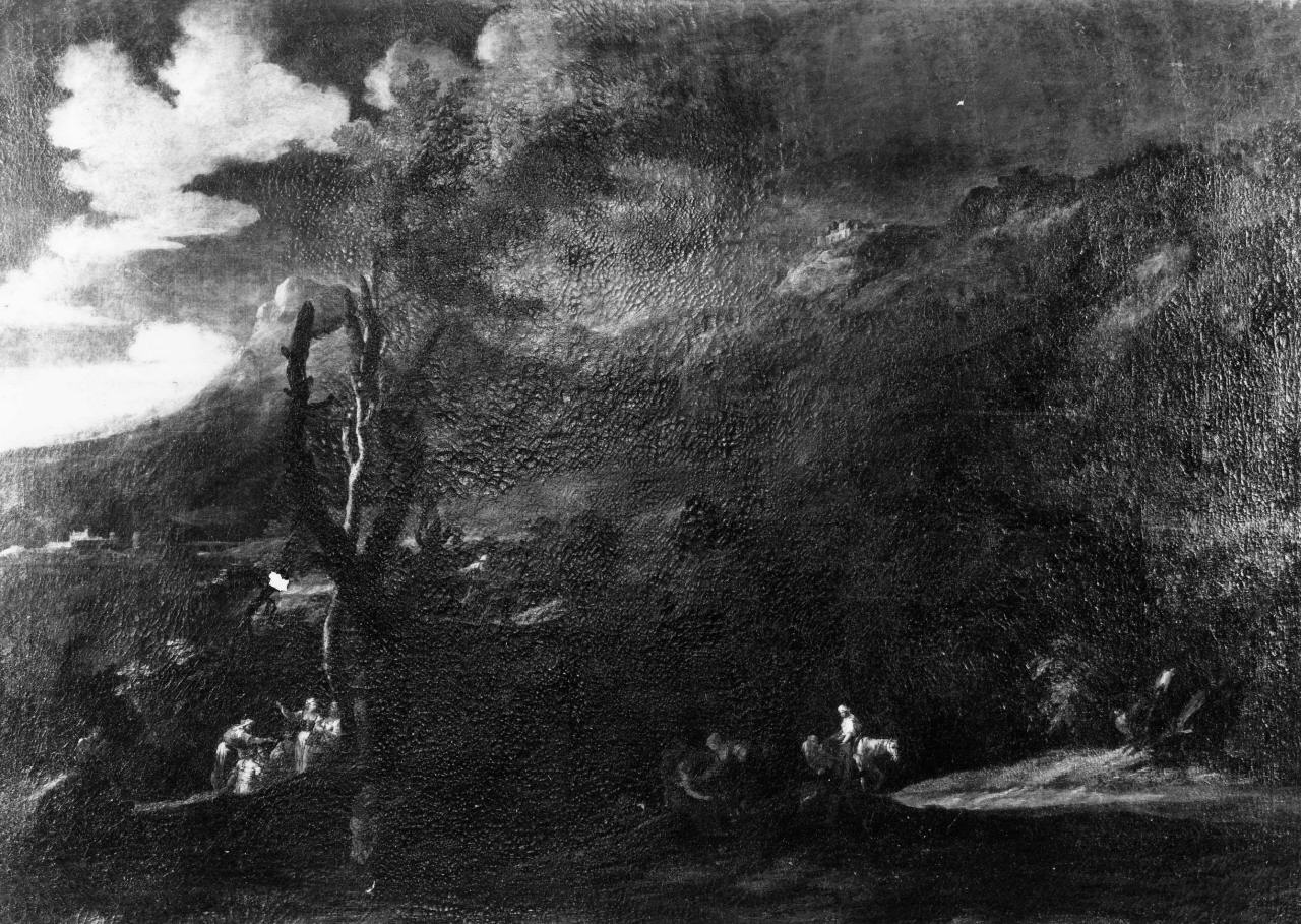paesaggio (dipinto) di Agricola Christoph Ludwig (fine/inizio secc. XVII/ XVIII)