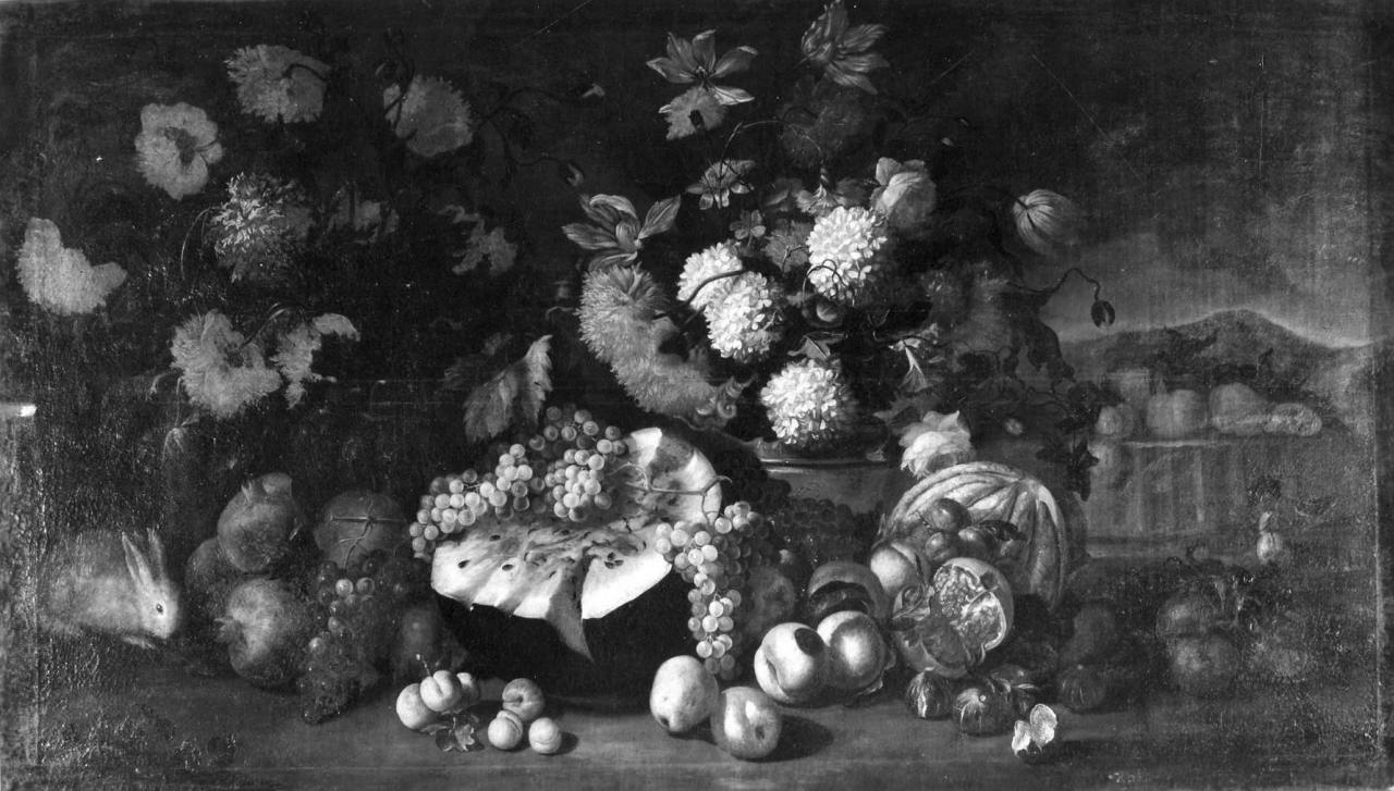 natura morta (dipinto) - ambito toscano (seconda metà sec. XVIII)