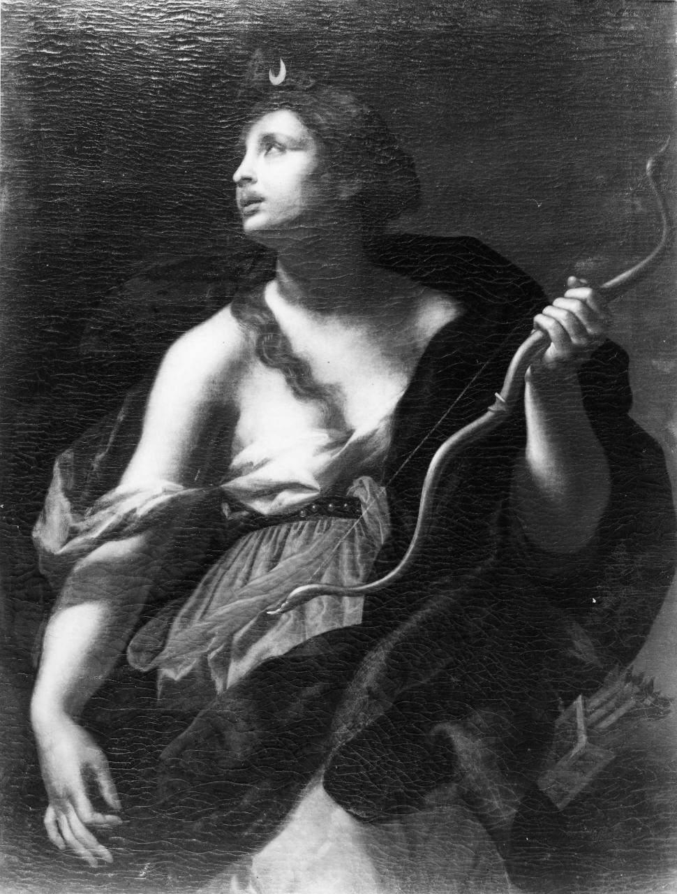 Diana cacciatrice (dipinto) di Marinari Onorio (sec. XVII)