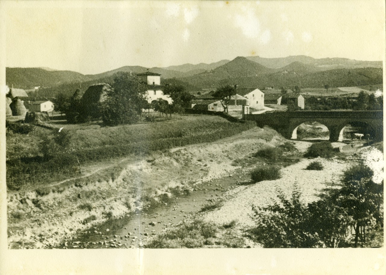 San Piero a Sieve - Veduta (positivo) di Cipriani, Niccolò (prima metà XX)