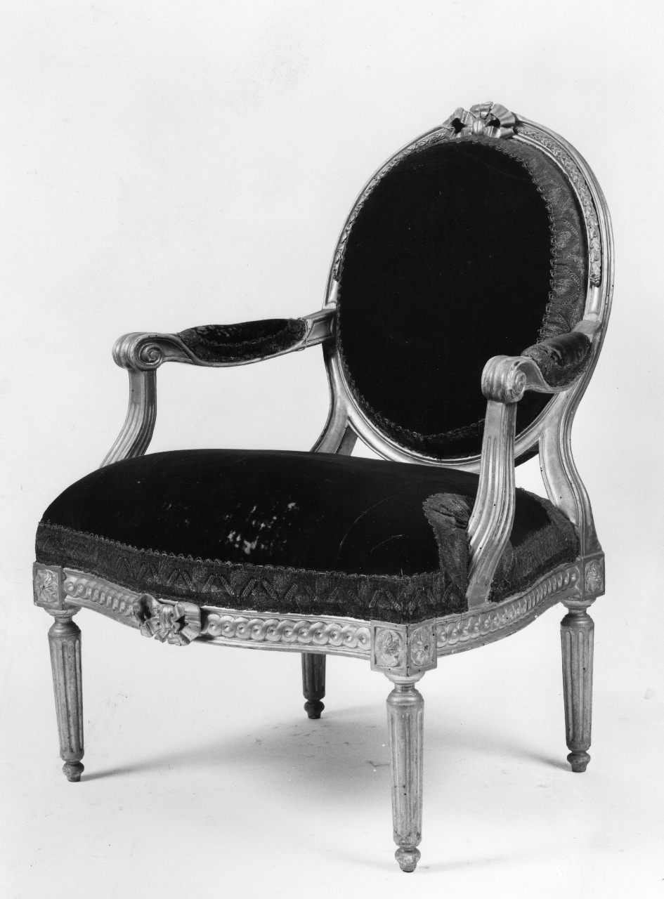 poltrona - manifattura parmense (sec. XVIII)