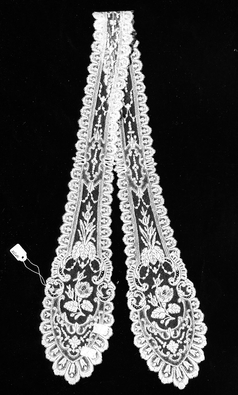 cravatta - manifattura di Valenciennes (ultimo quarto sec. XIX)