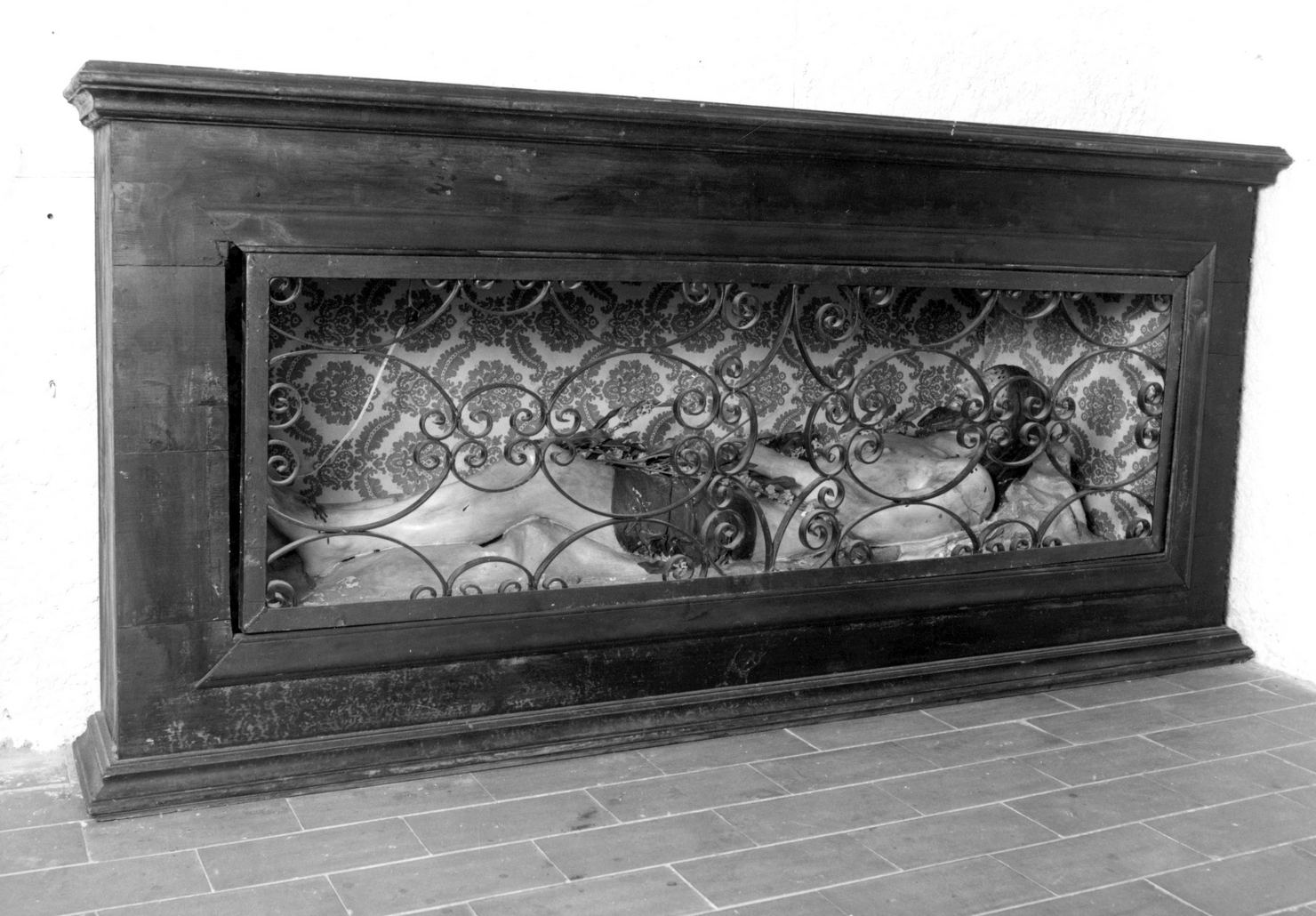 teca, opera isolata - bottega toscana (sec. XVIII)