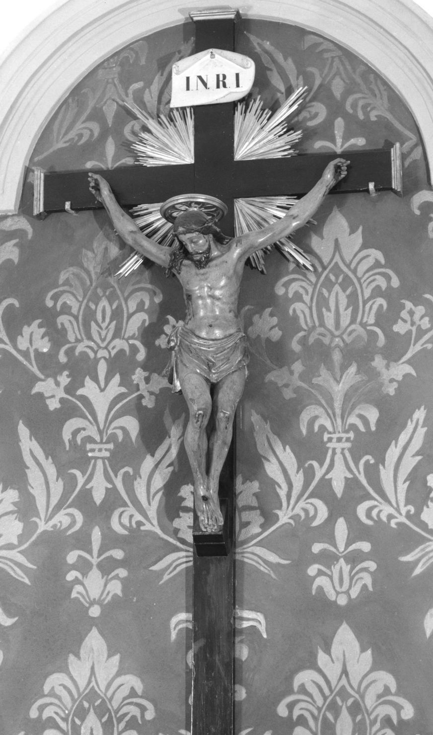 Cristo crocifisso (crocifisso, opera isolata) - ambito toscano (metà sec. XVIII)