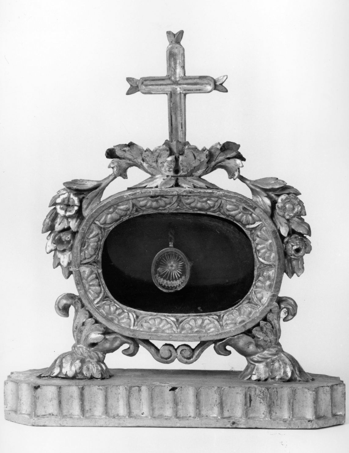 reliquiario - a tabella - bottega toscana (sec. XIX)