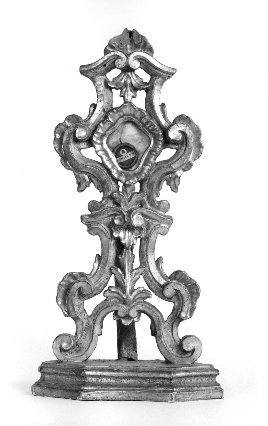 reliquiario - a ostensorio - bottega toscana (sec. XVIII)