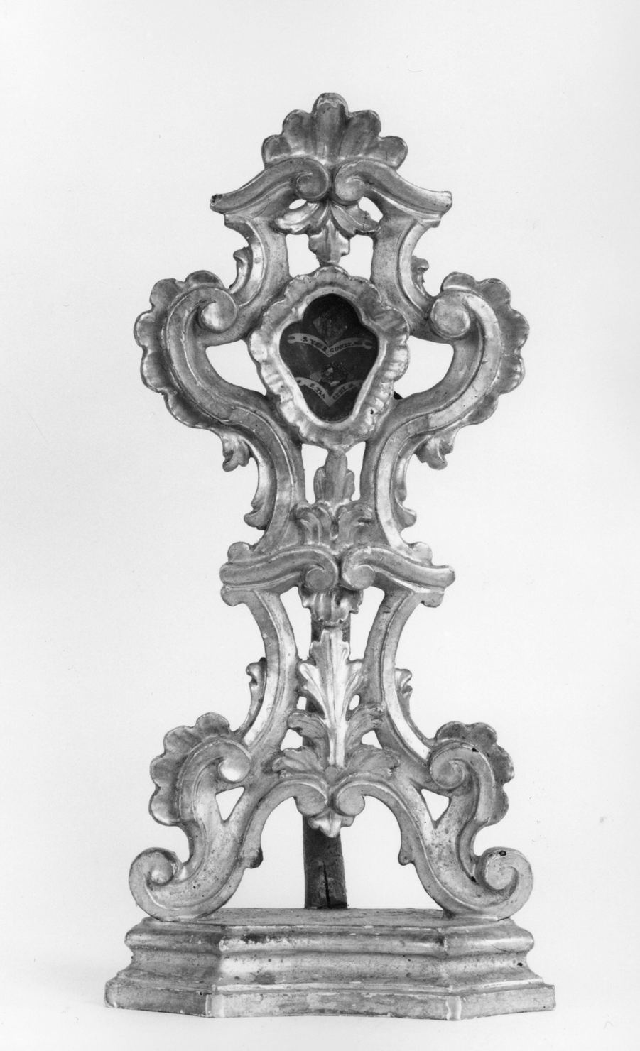 reliquiario - a ostensorio - bottega toscana (sec. XVIII)