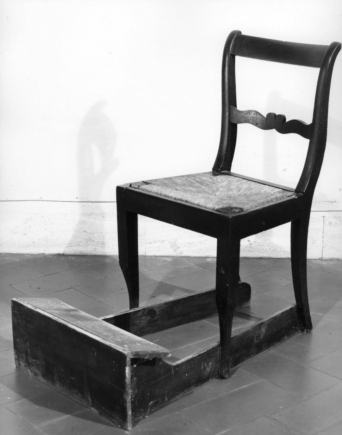 sedia-inginocchiatoio - bottega toscana (prima metà sec. XX)