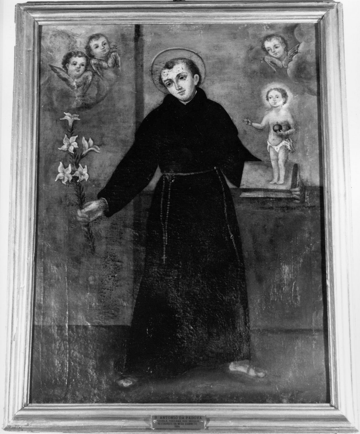 Sant'Antonio da Padova (dipinto) - ambito toscano (sec. XVII)