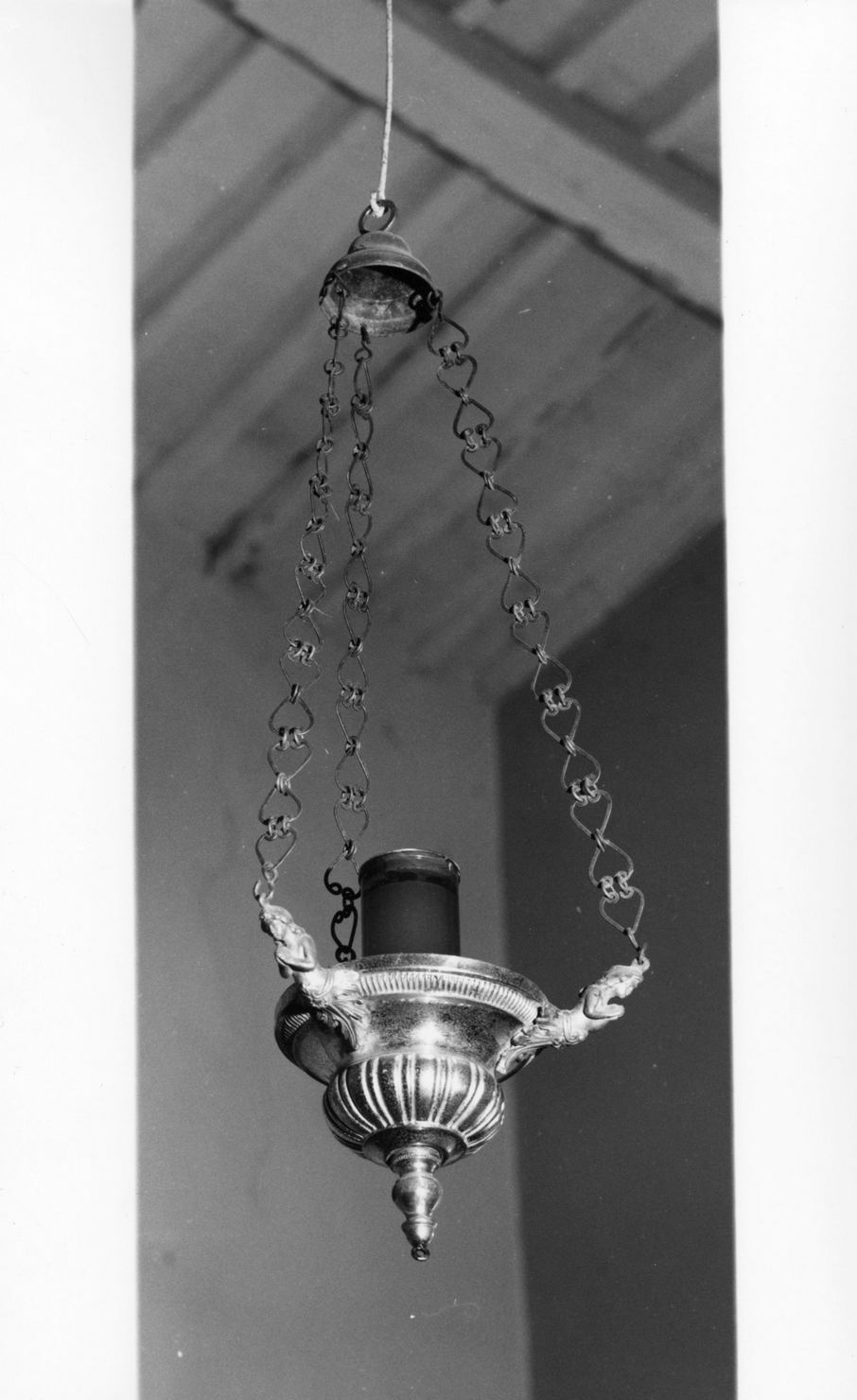 lampada pensile - bottega toscana (seconda metà sec. XIX)