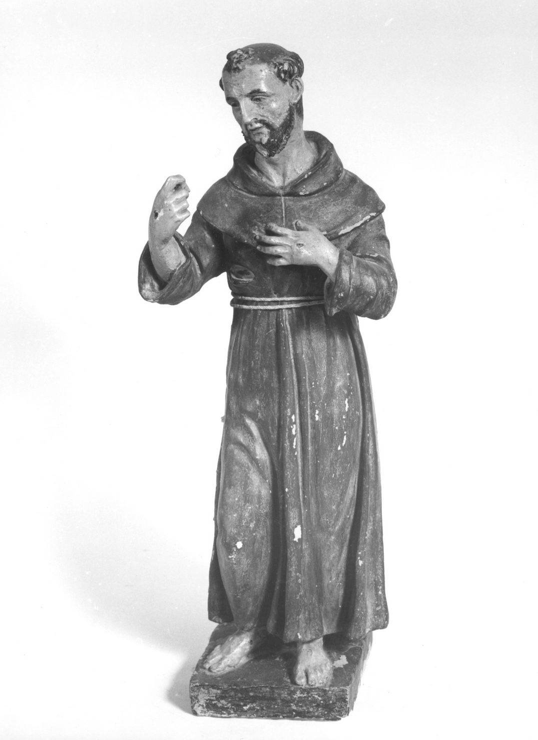 San Francesco d'Assisi (statuetta) - bottega toscana (sec. XVII)