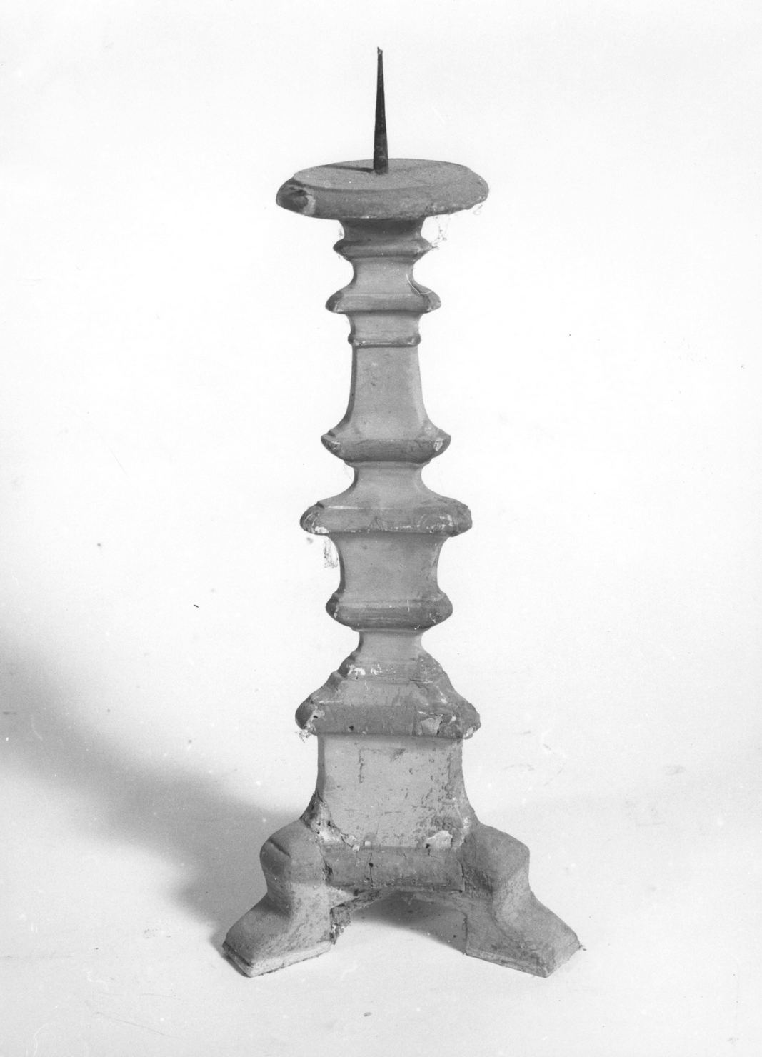 candeliere, serie - bottega toscana (sec. XVIII)