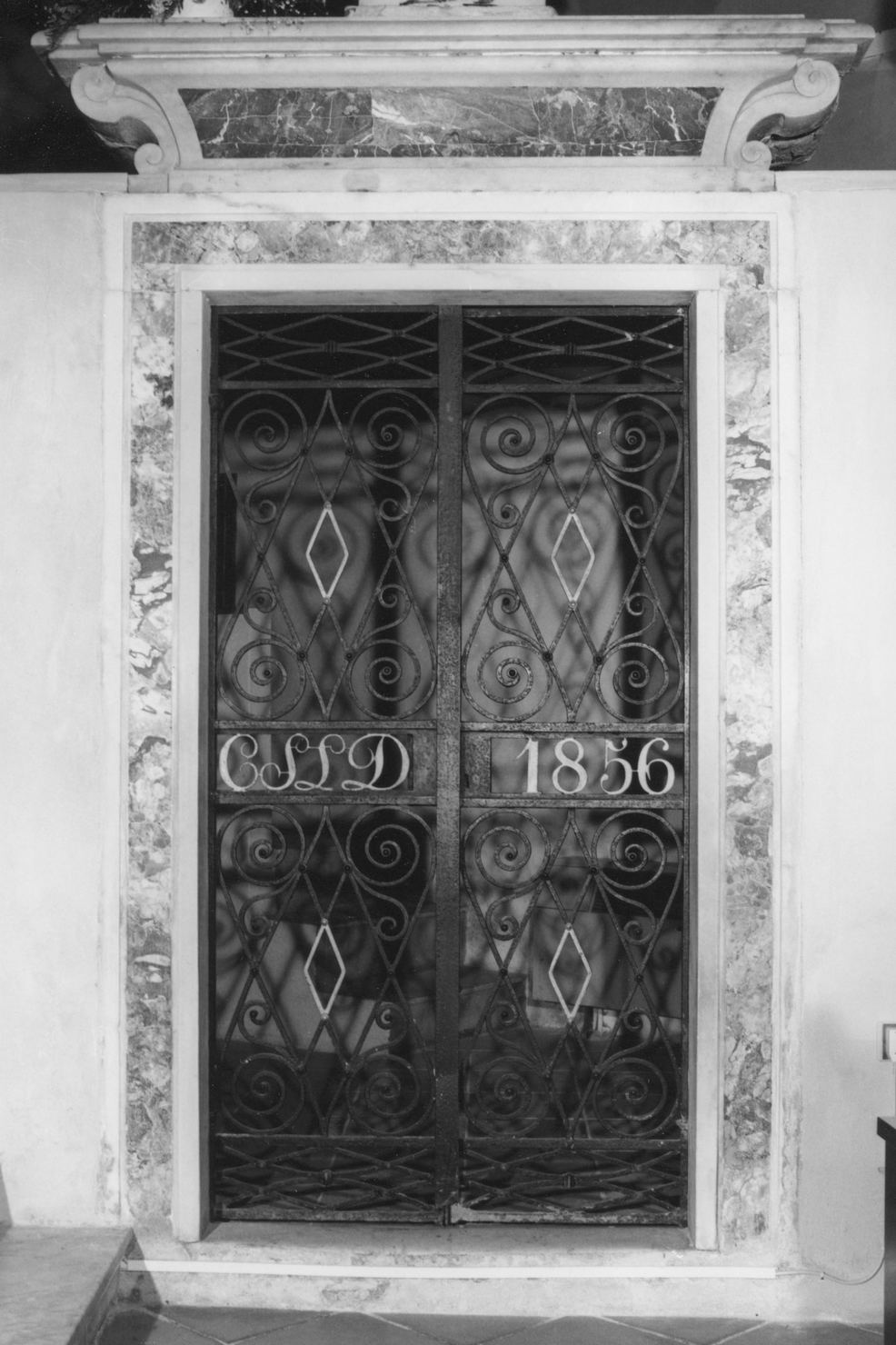 cancellata, serie - bottega toscana (sec. XIX)