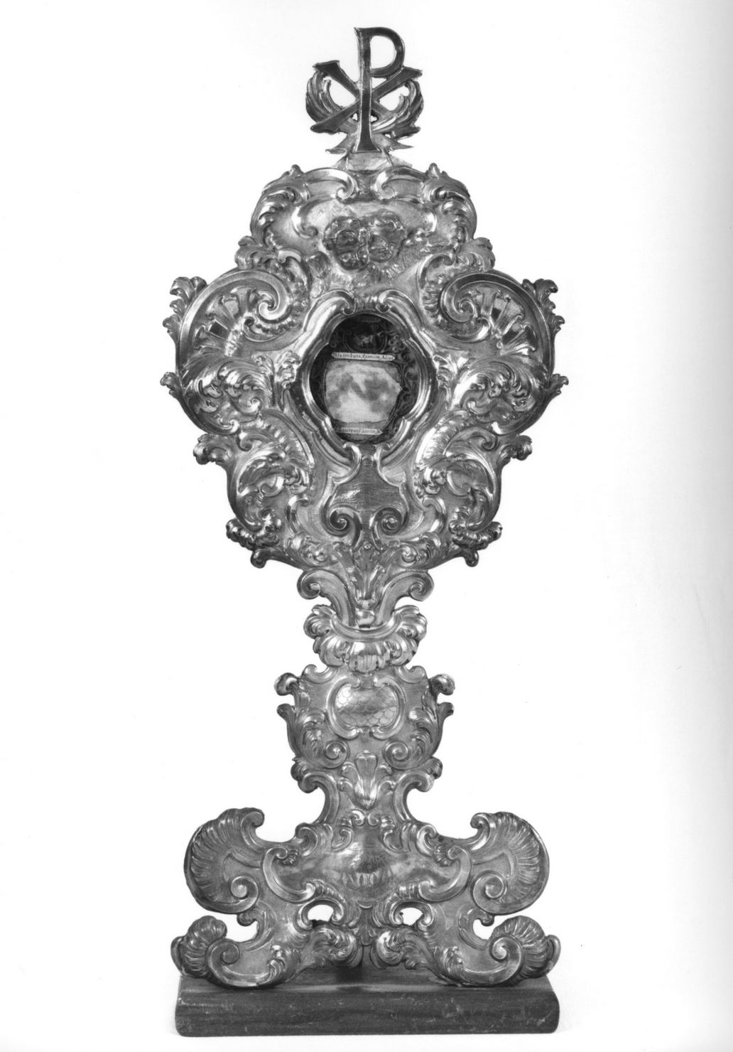 reliquiario - a ostensorio - bottega italiana (prima metà sec. XVIII)