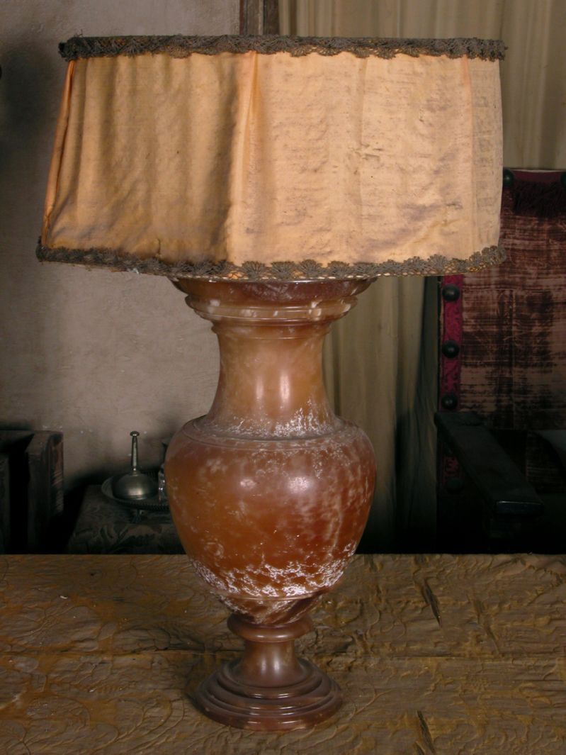 lampada da tavolo - bottega italiana (metà sec. XX)