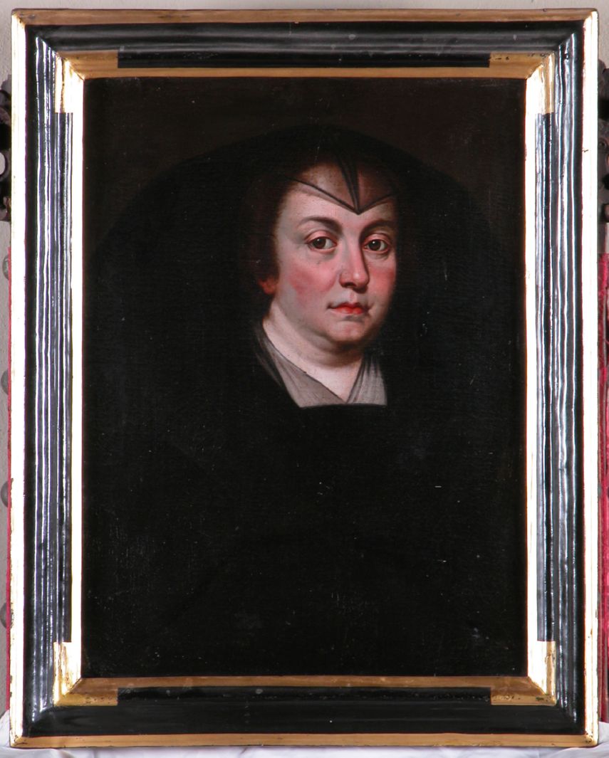 ritratto della Granduchessa Maria Maddalena d'Austria (dipinto) - ambito fiammingo (sec. XVII)