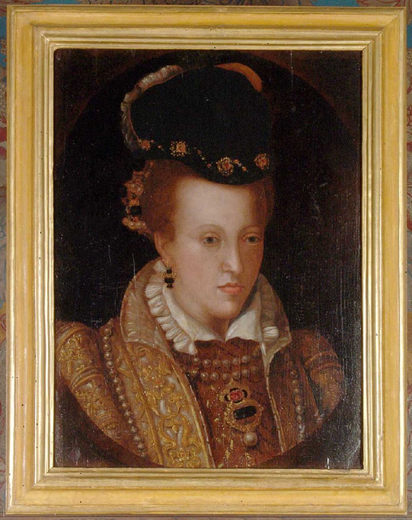 ritratto della Granduchessa Giovanna d'Austria (dipinto) di Agnolo di Cosimo detto Bronzino (sec. XVI)