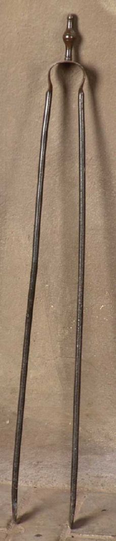 molla da camino - bottega toscana (sec. XIX)