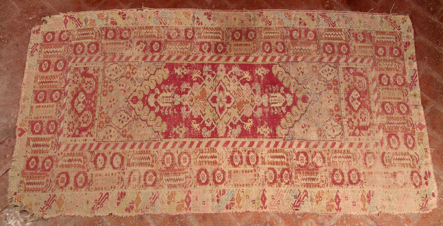 tappeto - ambito orientale (secc. XVIII/ XIX)