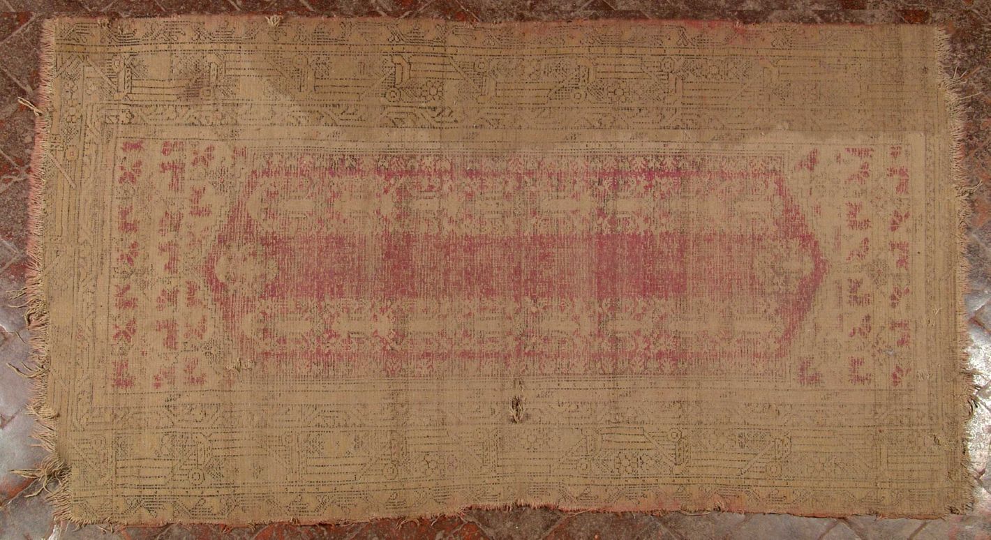 tappeto - ambito orientale (secc. XVIII/ XIX)