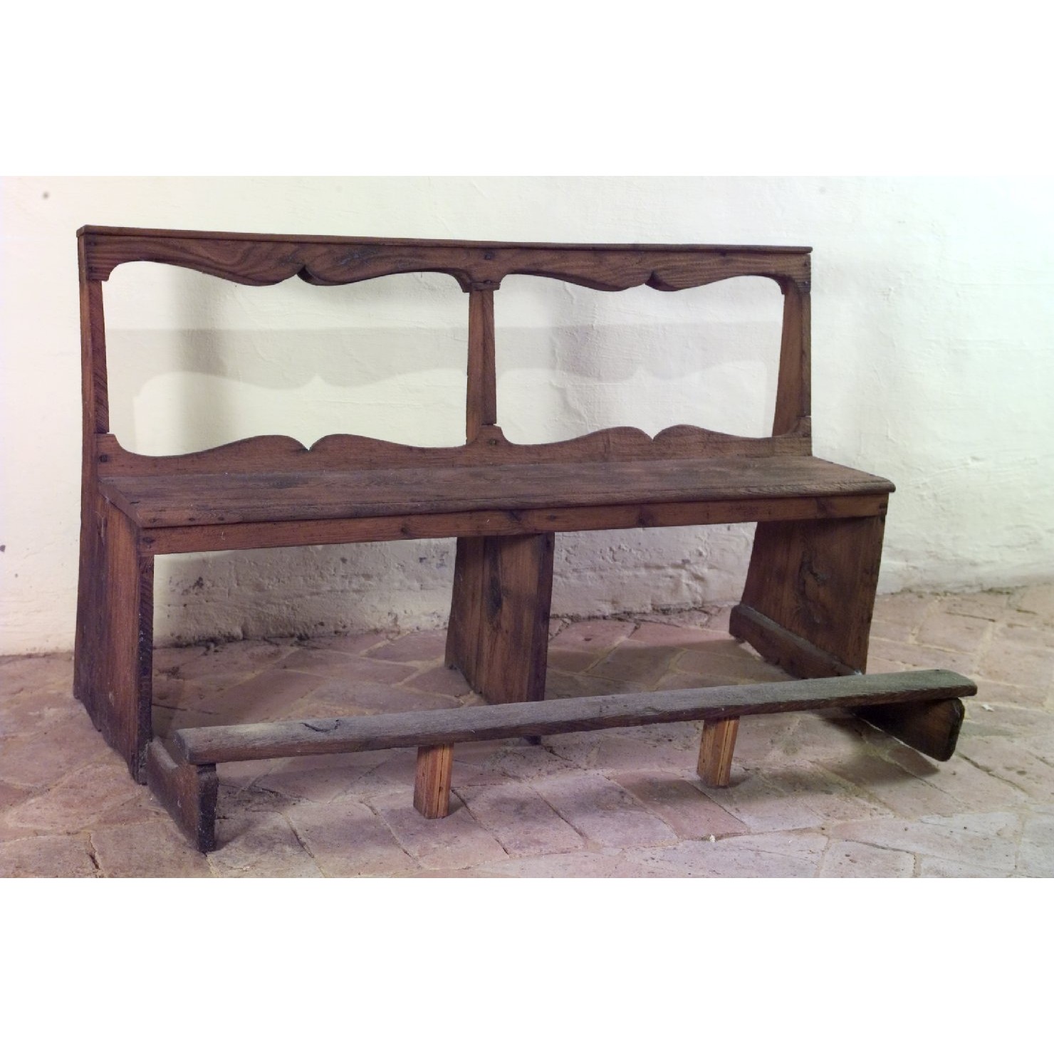 panca - bottega toscana (fine/inizio secc. XVIII/ XIX)