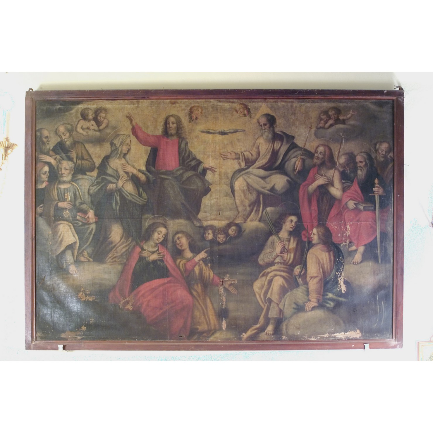 Trinità e Santi (dipinto) - ambito grossetano (sec. XVII)