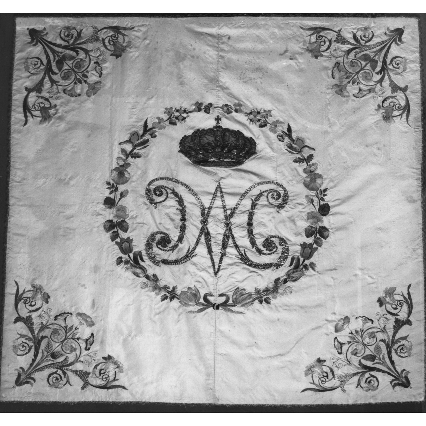 coperta di immagine sacra - manifattura italiana (sec. XIX)