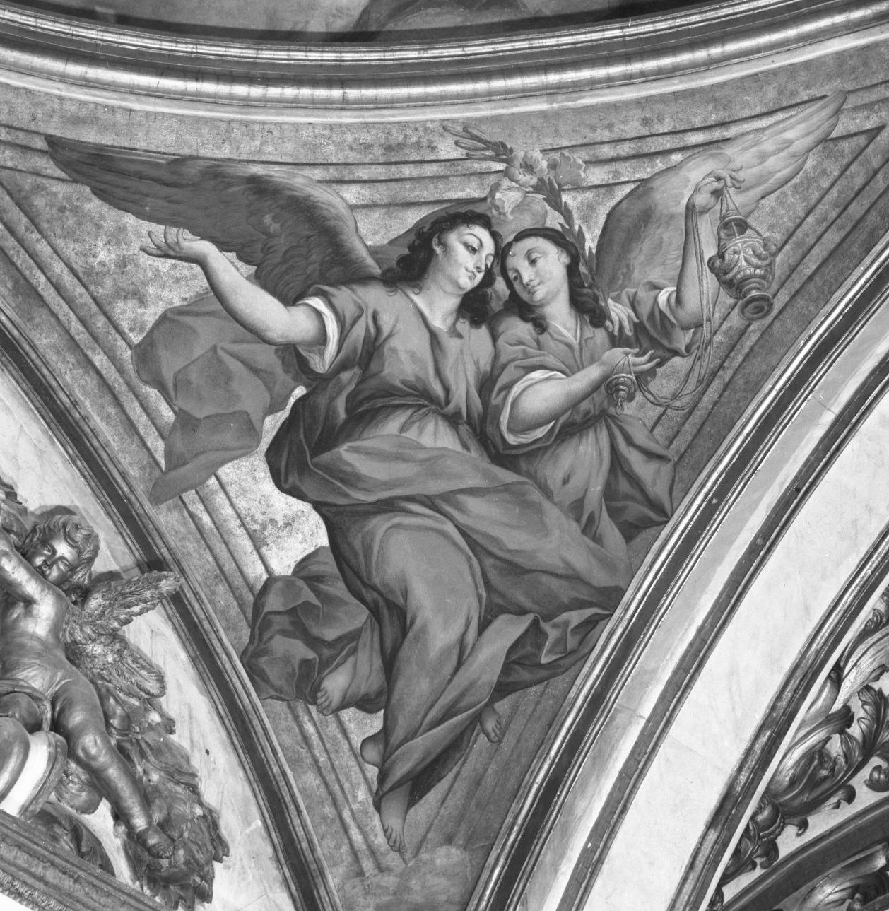 assunzione di Maria, assunzione della Madonna (dipinto, ciclo) di Nasini Giuseppe Nicola (sec. XVIII)
