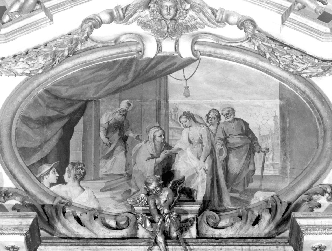 cornice architettonica, elemento d'insieme di Franchini Jacopo (sec. XVIII)