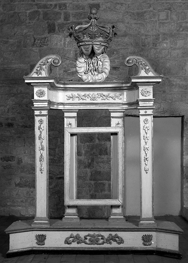 macchina processionale - bottega toscana (prima metà sec. XIX)