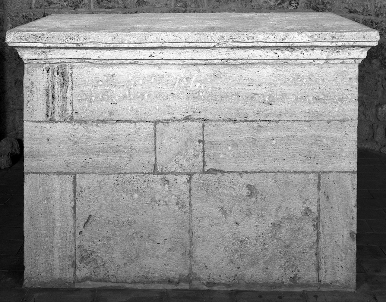 mensa d'altare - bottega toscana (sec. XIII)