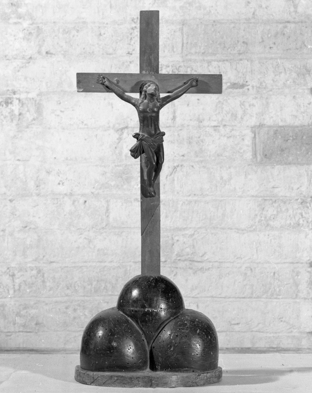 Cristo crocifisso (croce da tavolo) - bottega toscana (secc. XVIII/ XIX)